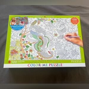 Colour Me Puzzle - Tropical Birds